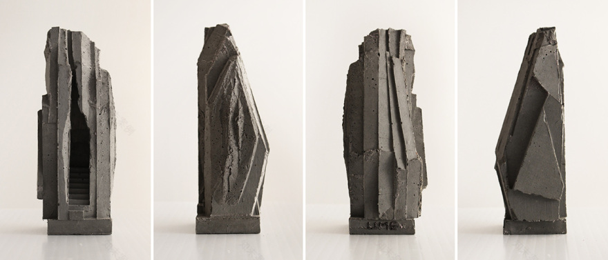 混凝土雕塑打造极简空间-12