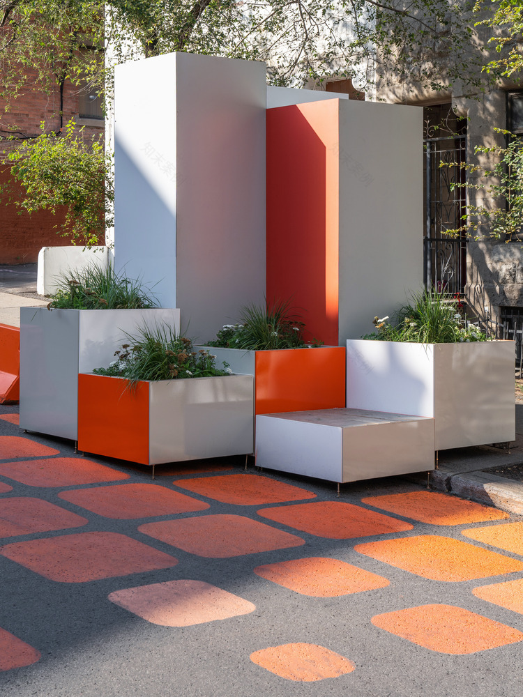 蒙特利尔 Agora Ma·imus · 绿色的像素化开放空间丨加拿大蒙特利尔-28