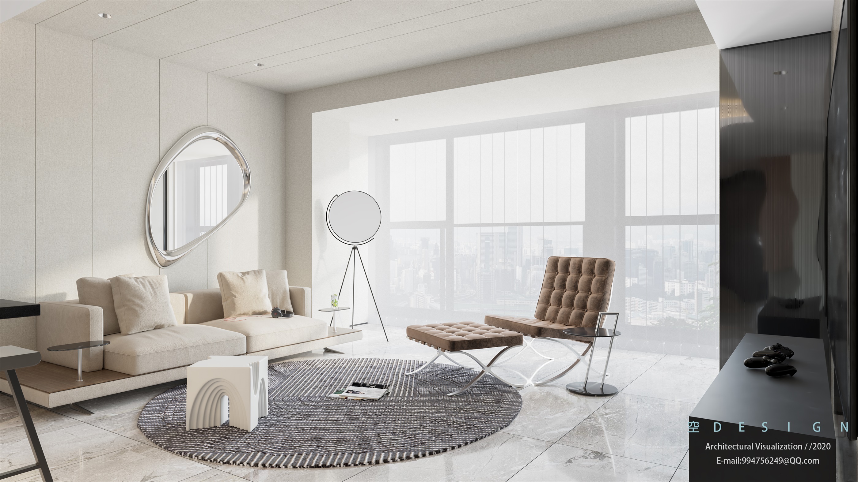 现代简约风 MOJITO 样板间，点睛之笔的创意设计-5