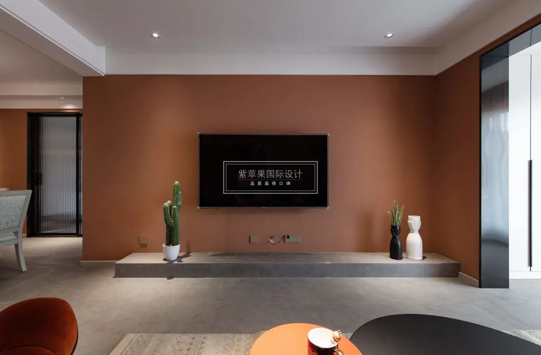 打破常规的色彩之家·现代风格设计案例丨紫苹果装饰集团-28