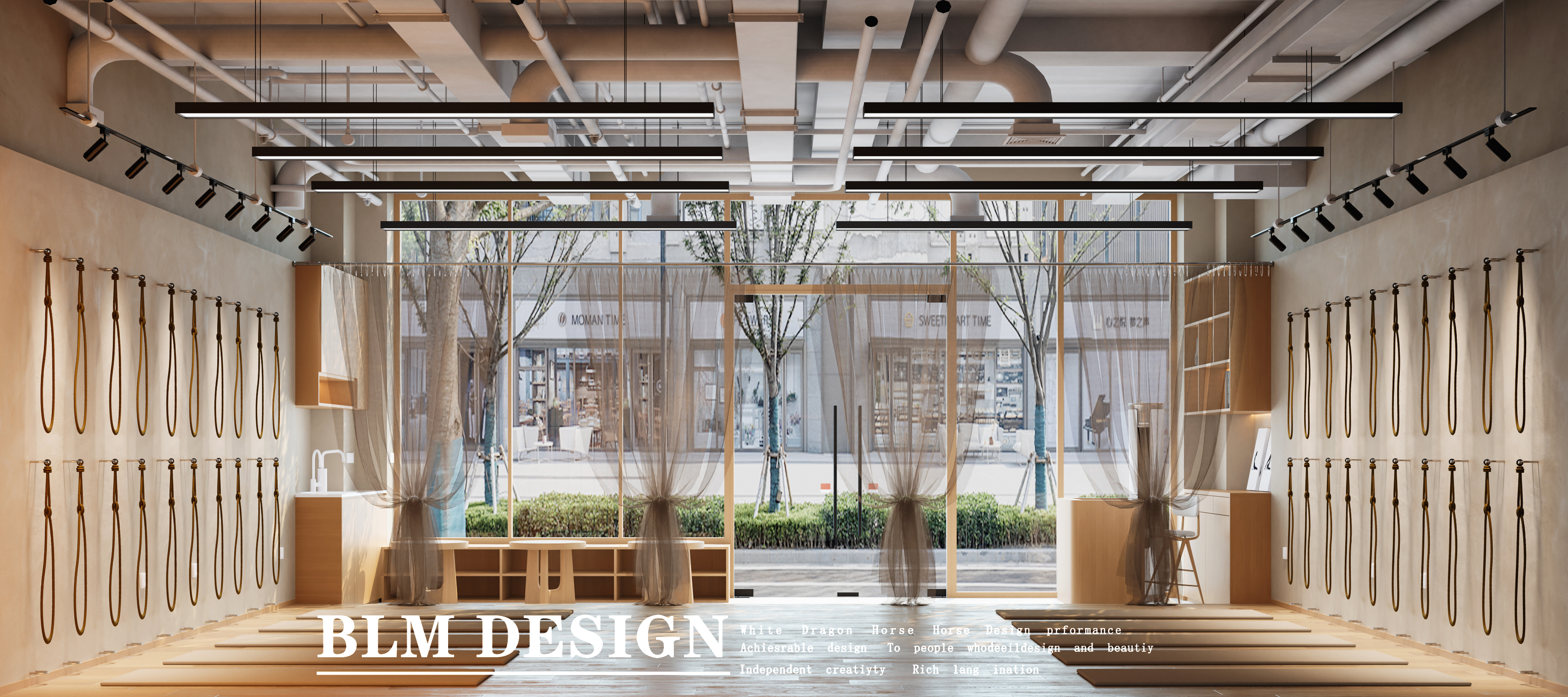 白龙马效果图-瑜伽馆-2