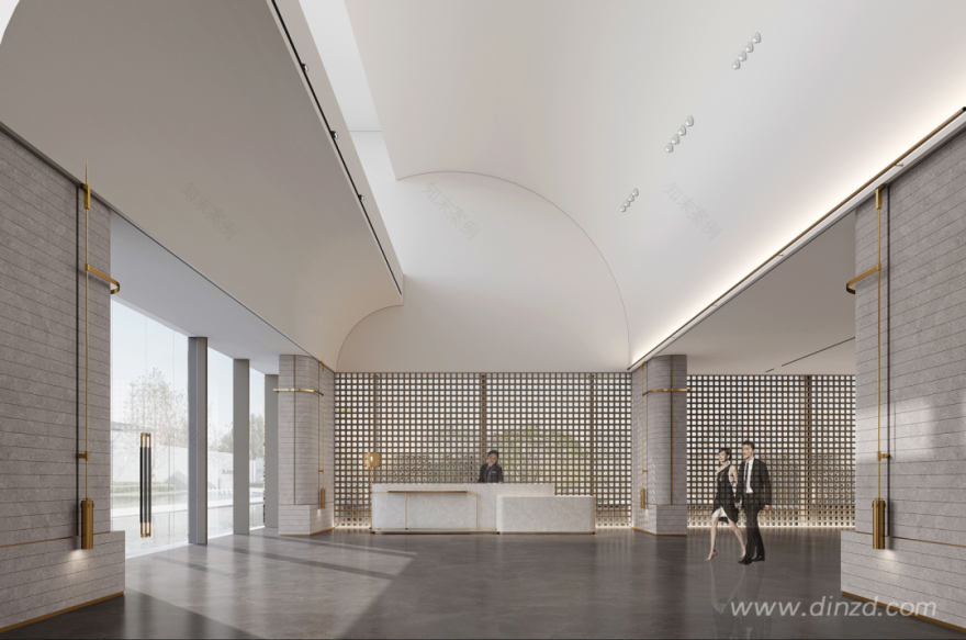 中信泰富济南九庐项目售楼处丨中国济南丨上海飞视设计-35