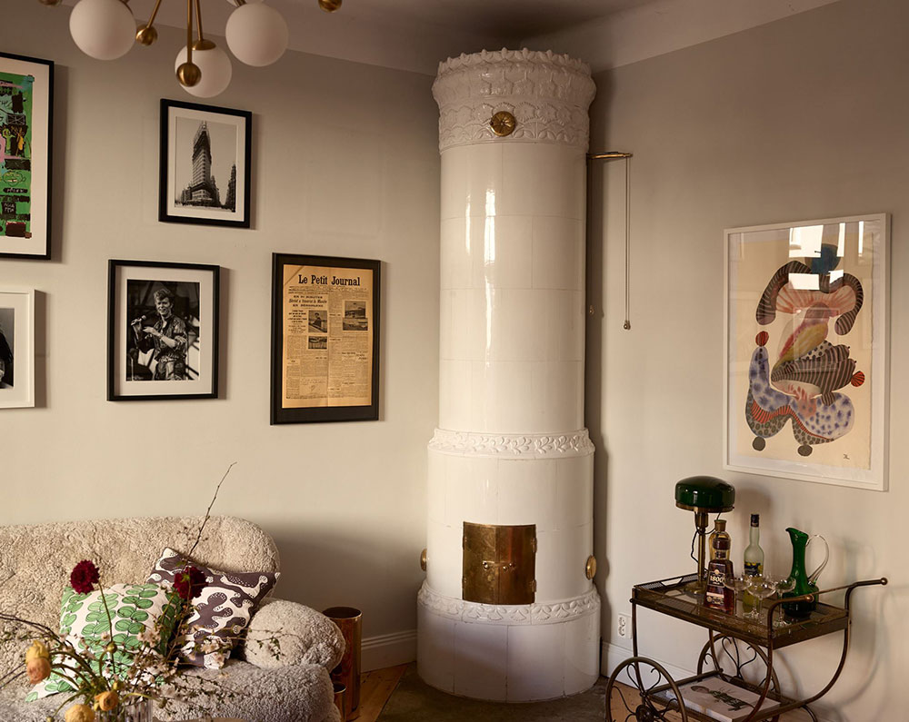 温馨舒适的斯德哥尔摩公寓设计-6