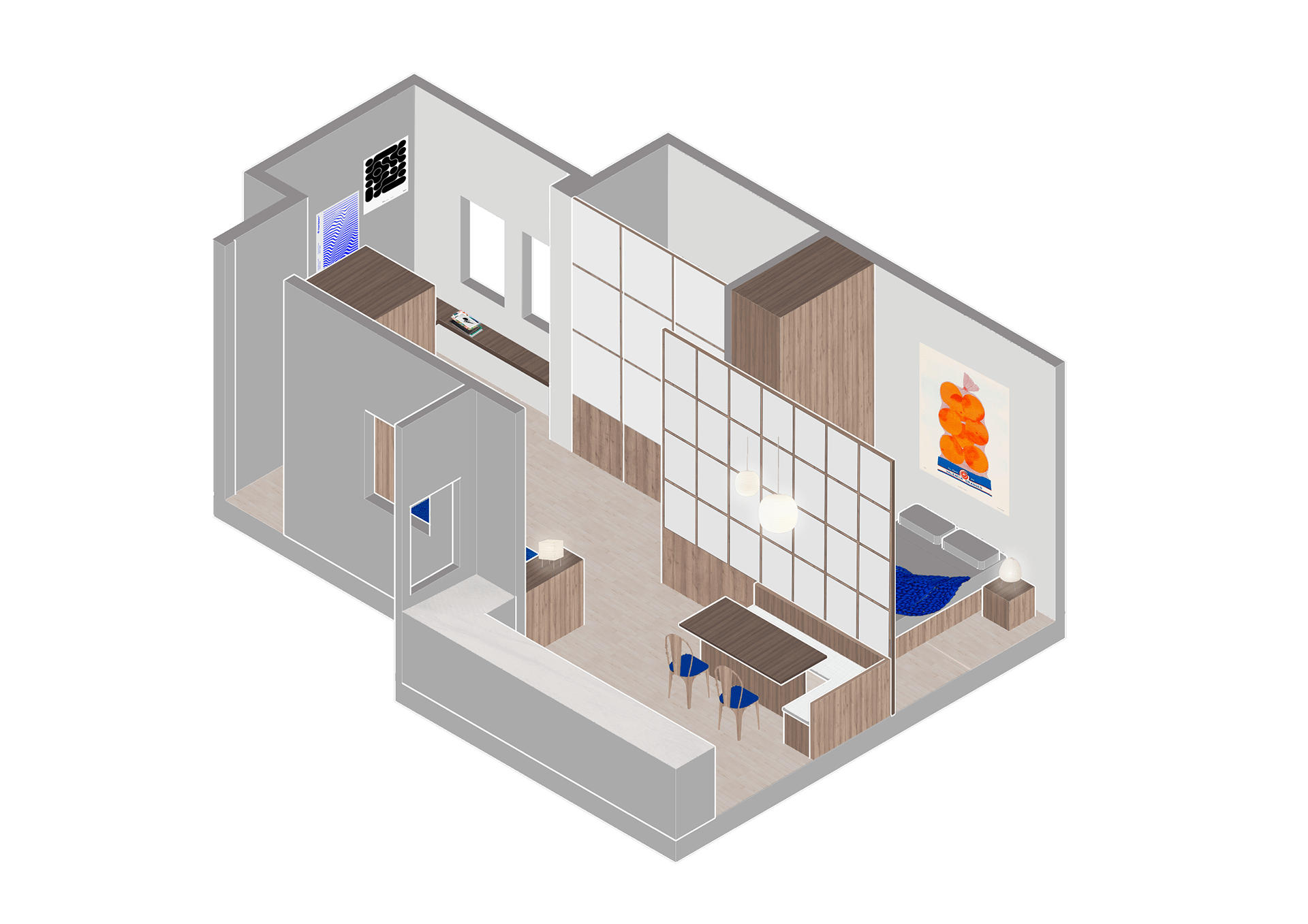 分散式住宅（注：Casa Difusa在意大利语中有分散式住宅的意思，它通常指一种分散布局的居住模式 ） -9