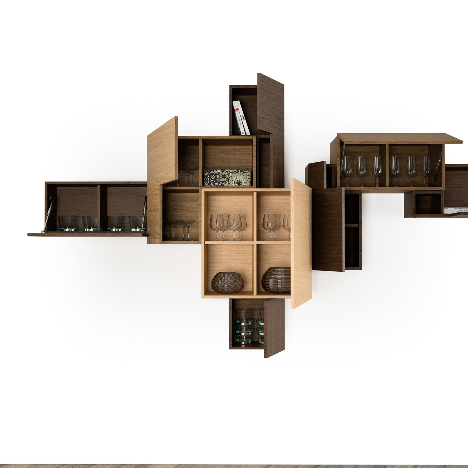 解构与重组：西班牙马德里现代简约住宅(Collage Collection)-13