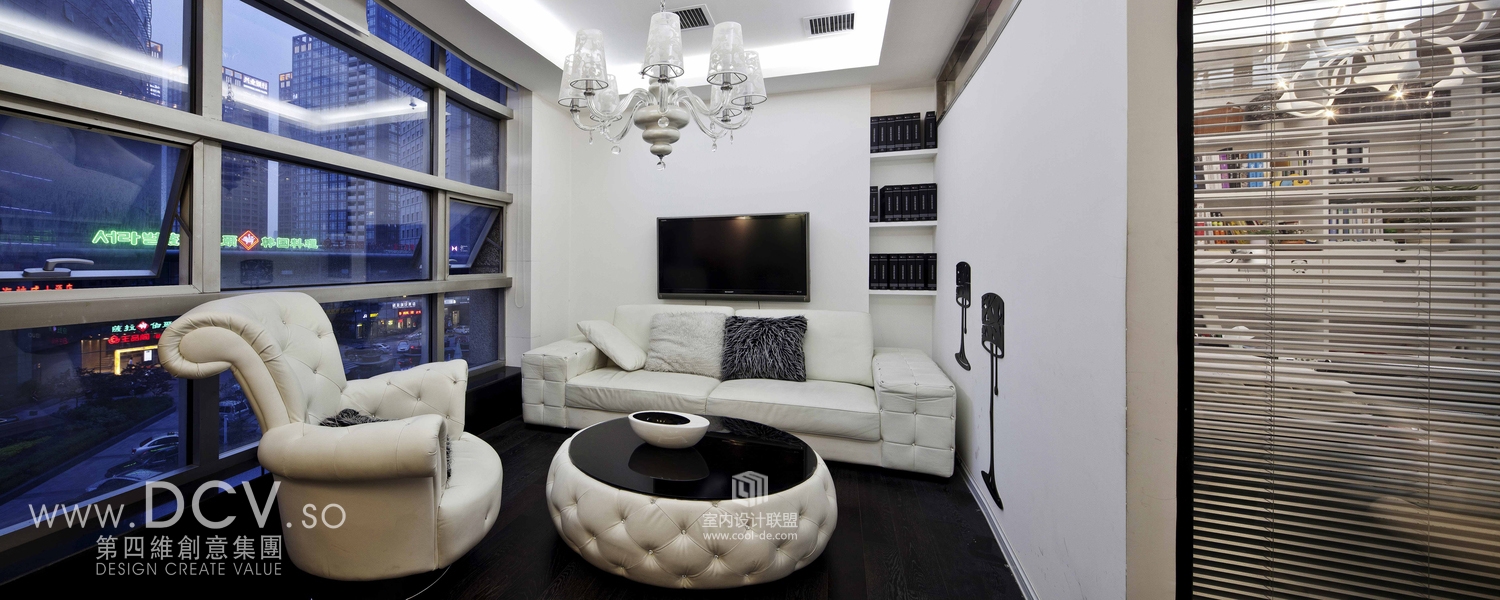 西安现代简约办公室设计-峰上大宅峰创国际-29