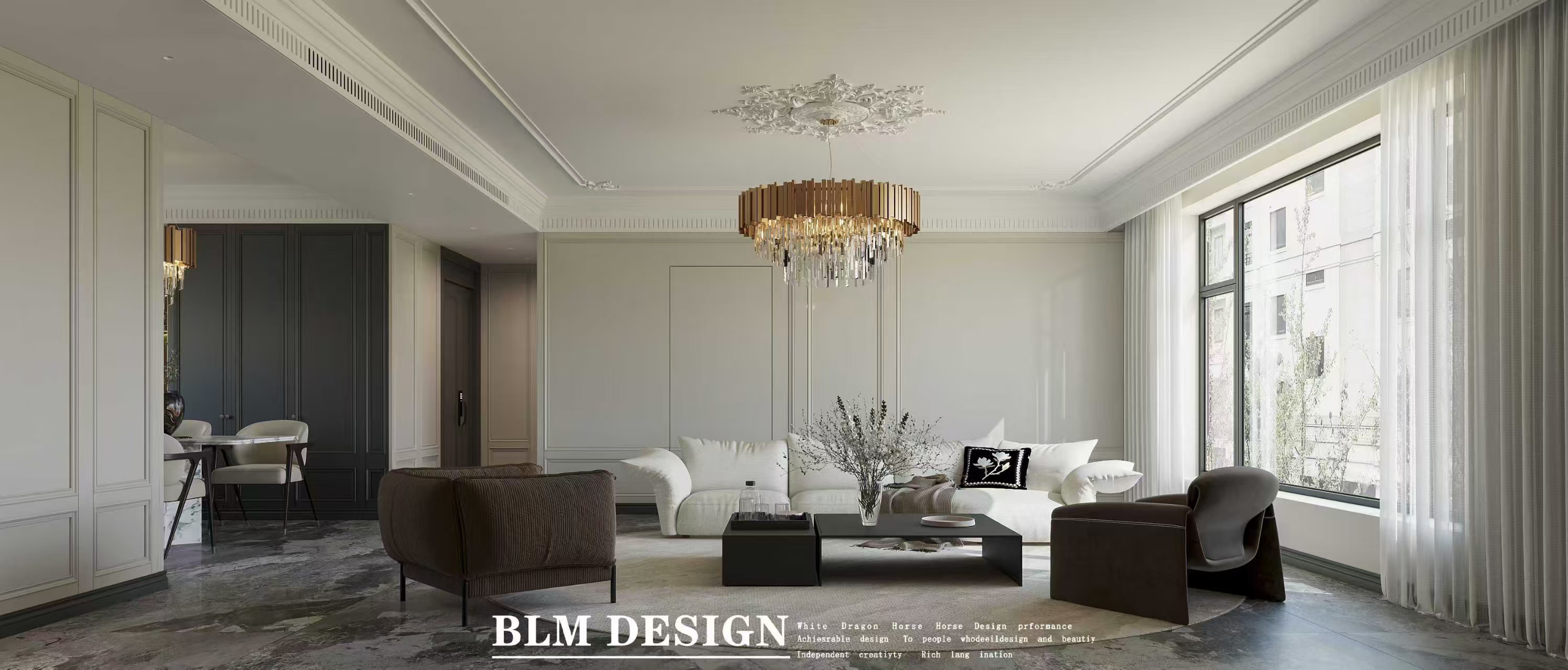 美式白龙马效果图设计制作-7