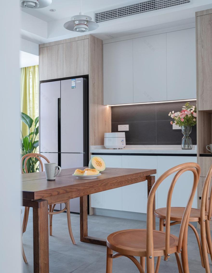 简约原木风一体化设计-12