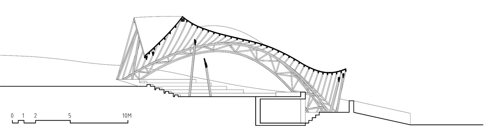 竹结构“风之亭”丨中国安徽丨同济大学建筑与城市规划学院-43