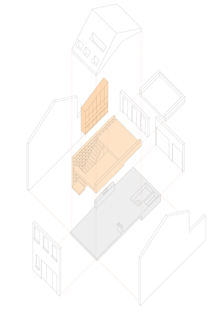 爱尔兰 Mews 房子的空间重构与材料表达-44