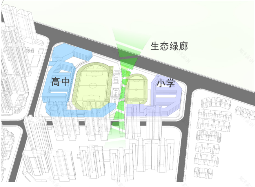 武汉东西湖区金银湖学校规划概念方案设计丨中国武汉丨HM华墨国际-24