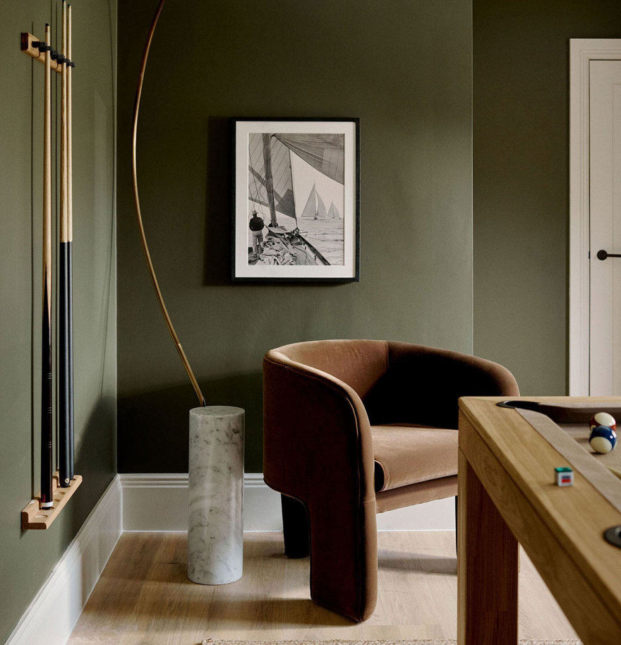 英格兰海滨度假小屋的宁静内饰设计-1