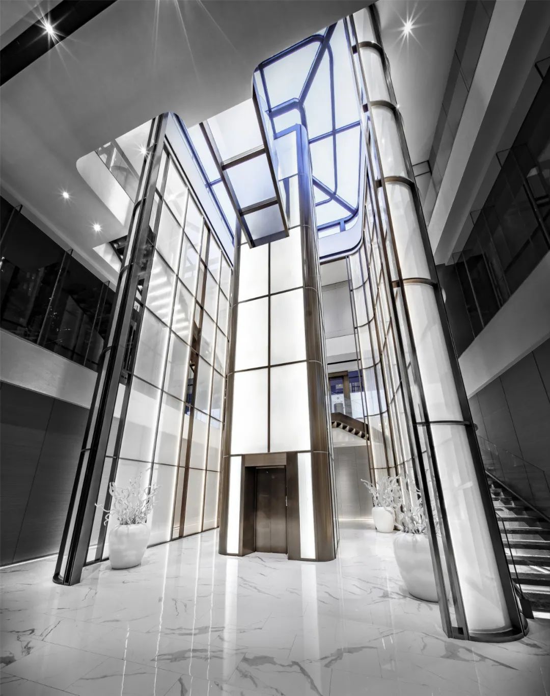 景行含光——卓越·平湖壹号售楼处设计-80