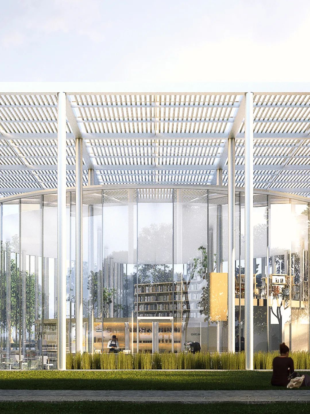 云幔书屋 · 透明与自然的完美交融丨中国安康丨UUA建筑师事务所-31