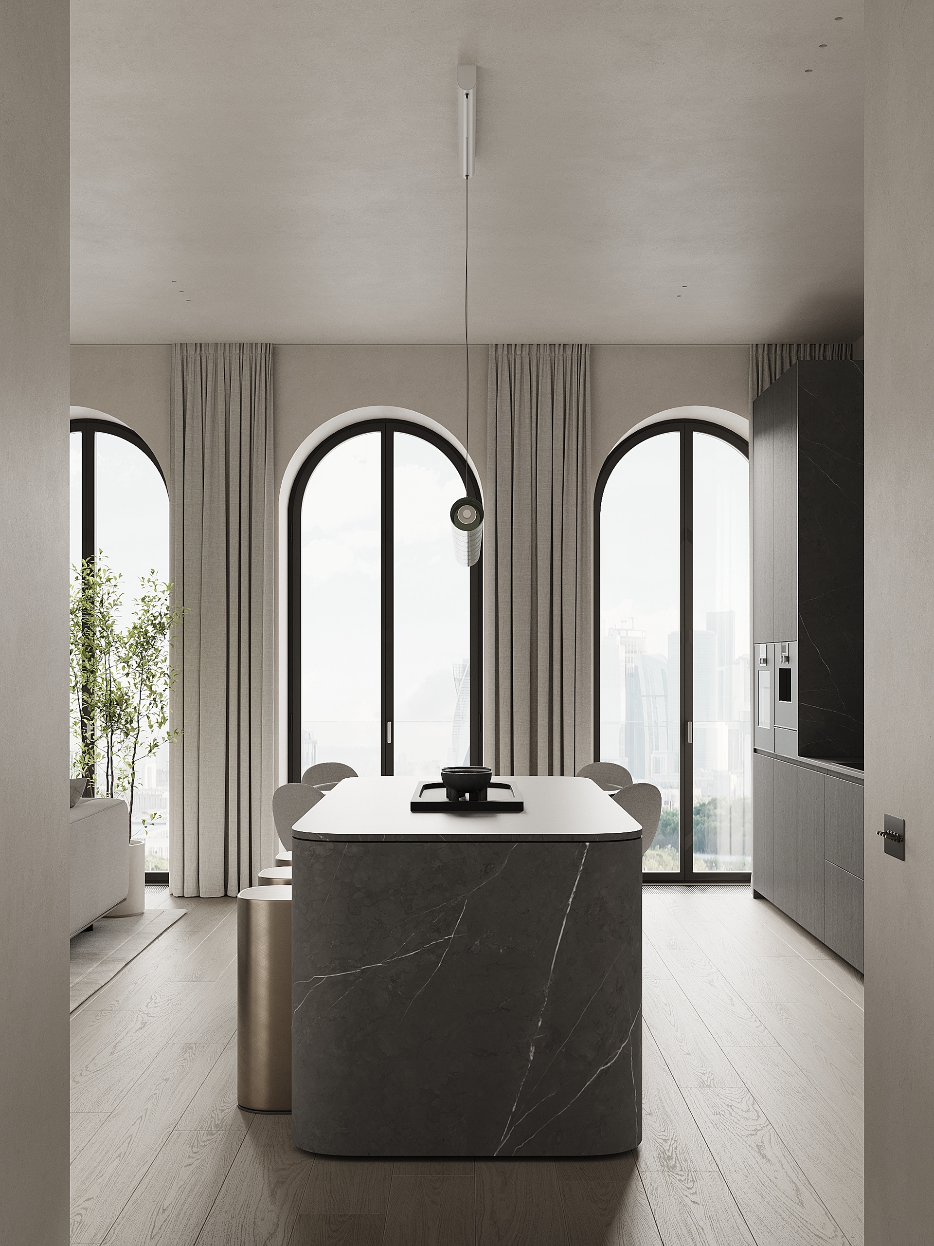 平层丨俄罗斯莫斯科丨Holl Studio-40