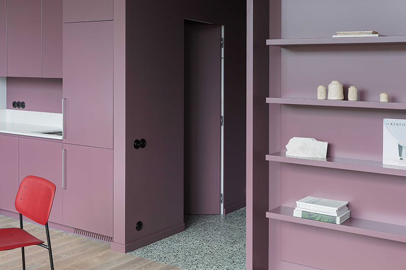 Vilnius 森林美景下的极简工业风小公寓-9