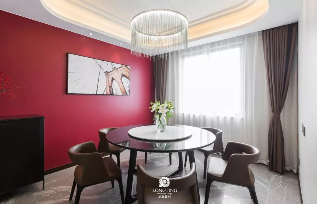 现代简约风 金色水岸龙庭设计实景-10