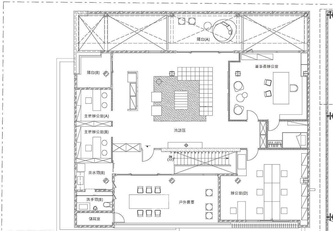 橙田室内设计--KCI集团总部办公室-28