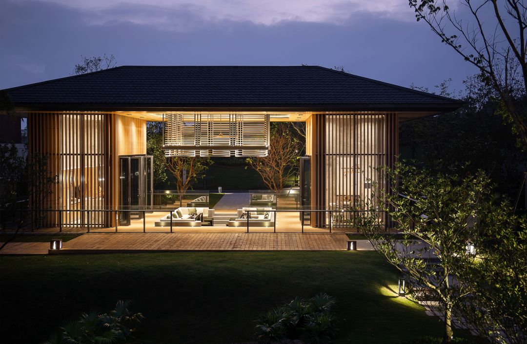 海南文昌鲁能·山海天生活馆&茶室 | 现代与传统的碰撞与交融-30