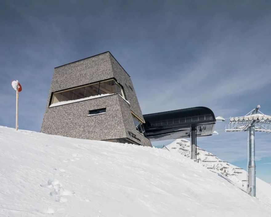 奥地利滑雪场观景塔丨Snøhetta-4