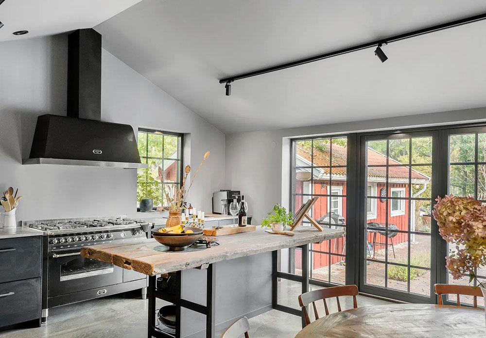 瑞典现代木屋别墅，现代与复古的完美融合-8