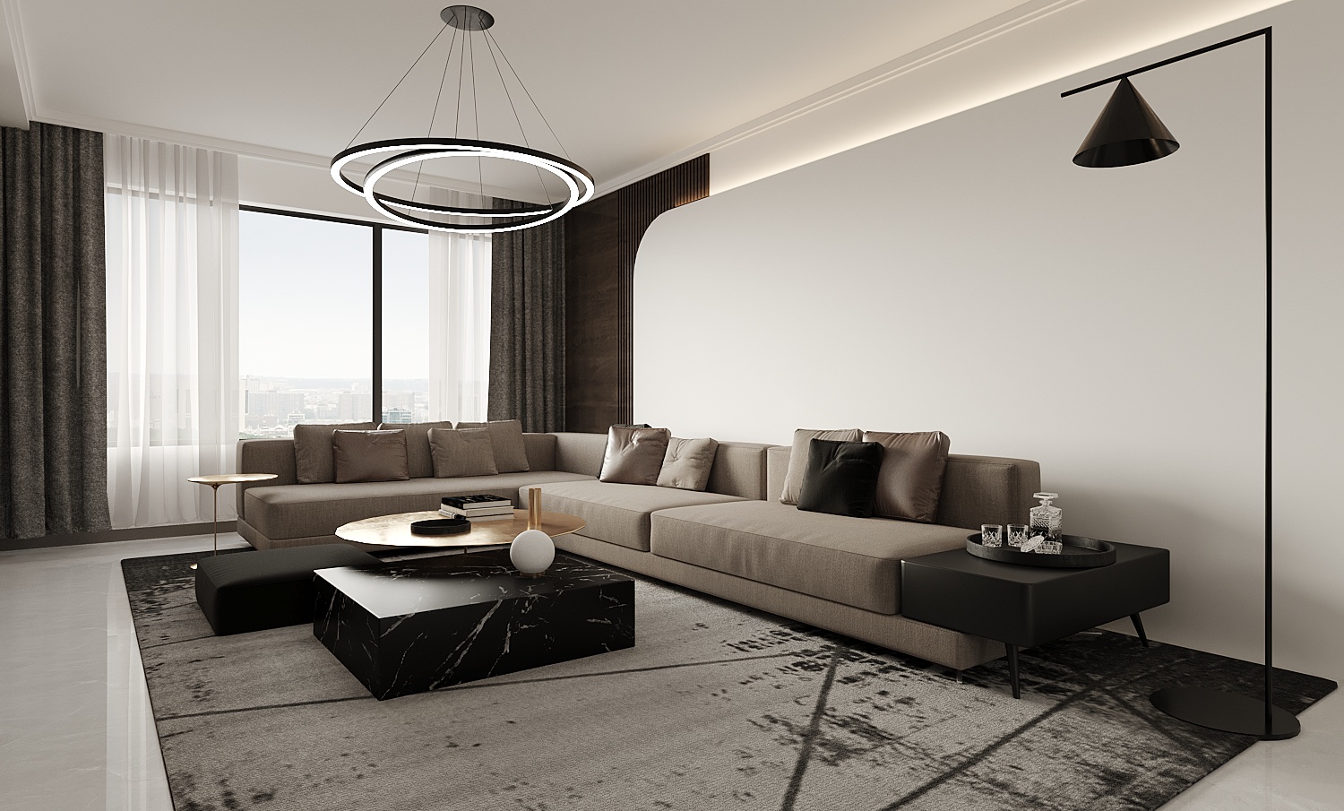 泓宇丨设计 晨光【奶油风】-2