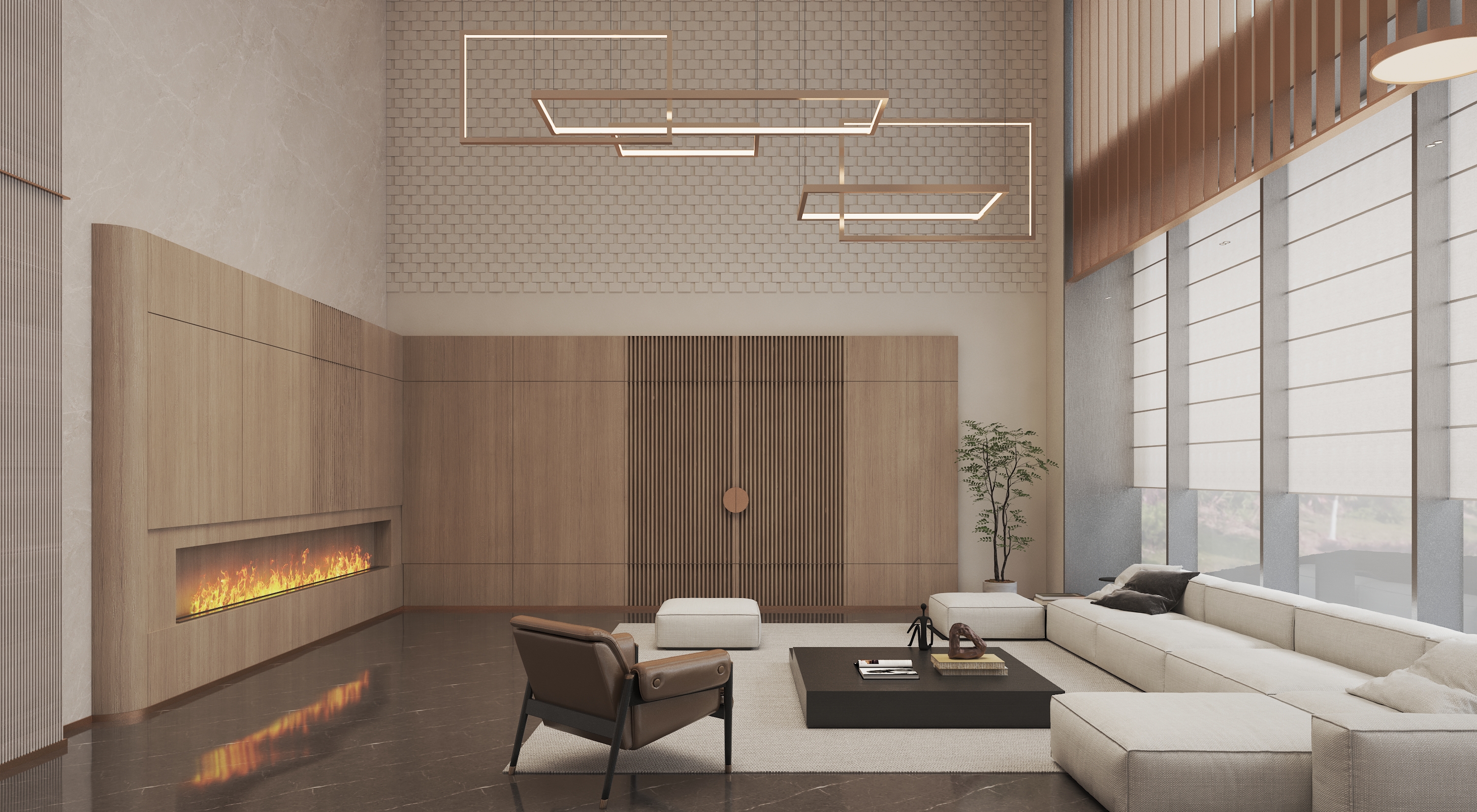 一个写字楼大厅设计-5