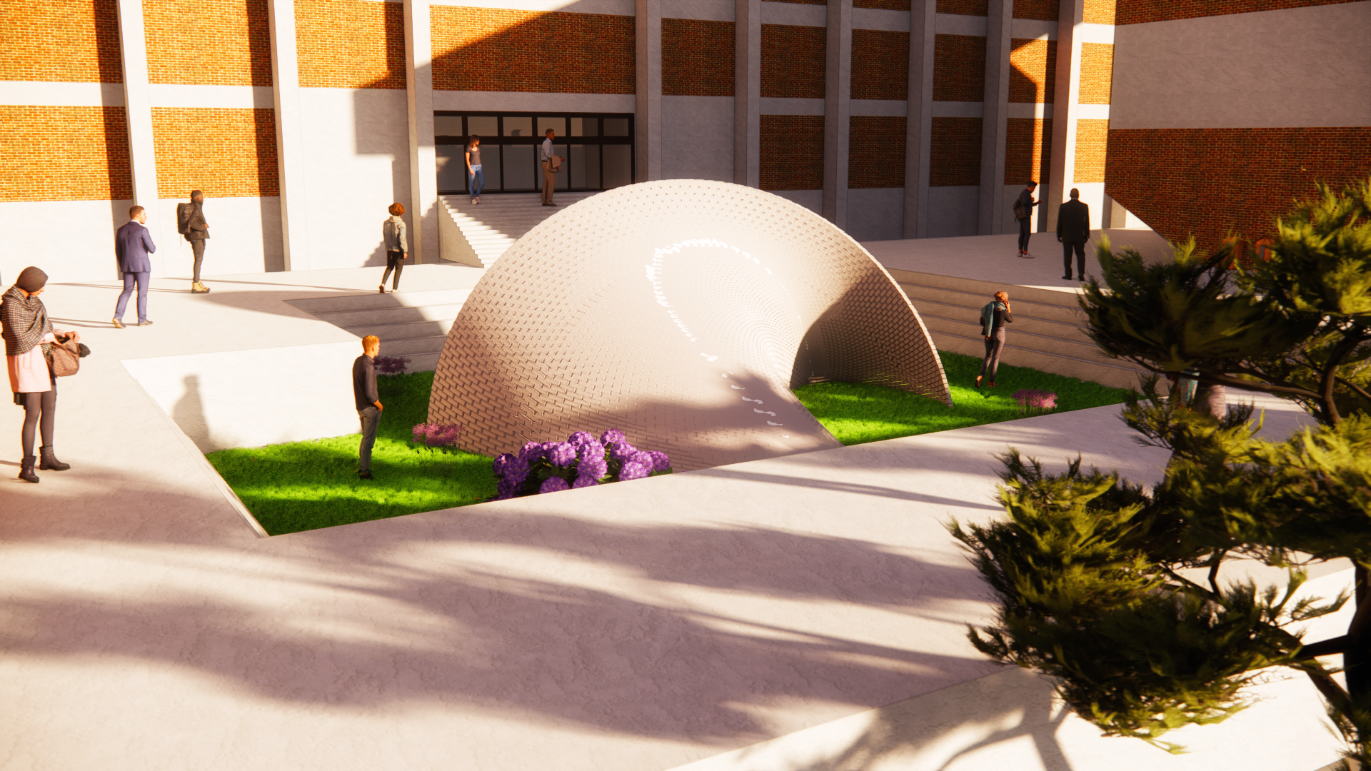 Modeling of the Built Environment I Innovation Kiosk.-3