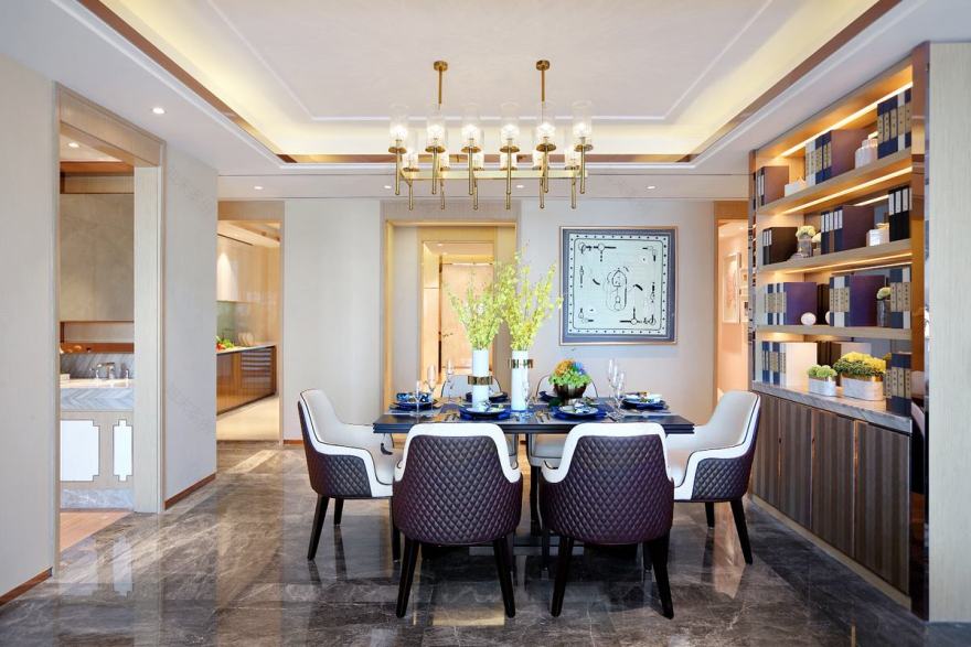 新中式风格大户型装修设计 | 传统与现代的完美融合-4
