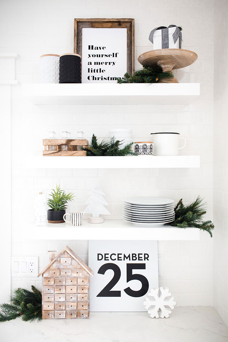 德州自然风白色圣诞家居设计-17