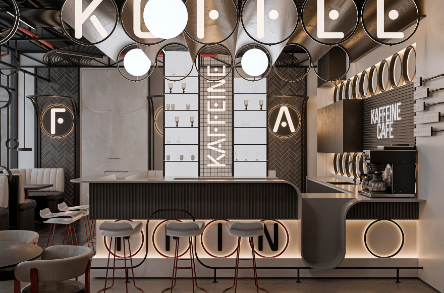 工业风咖啡店-15