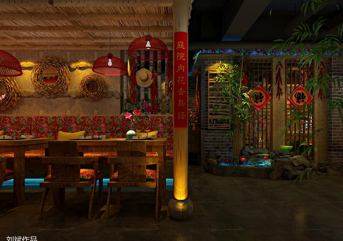 大连福记餐厅设计 | 精致公共空间与卫生间美学-7