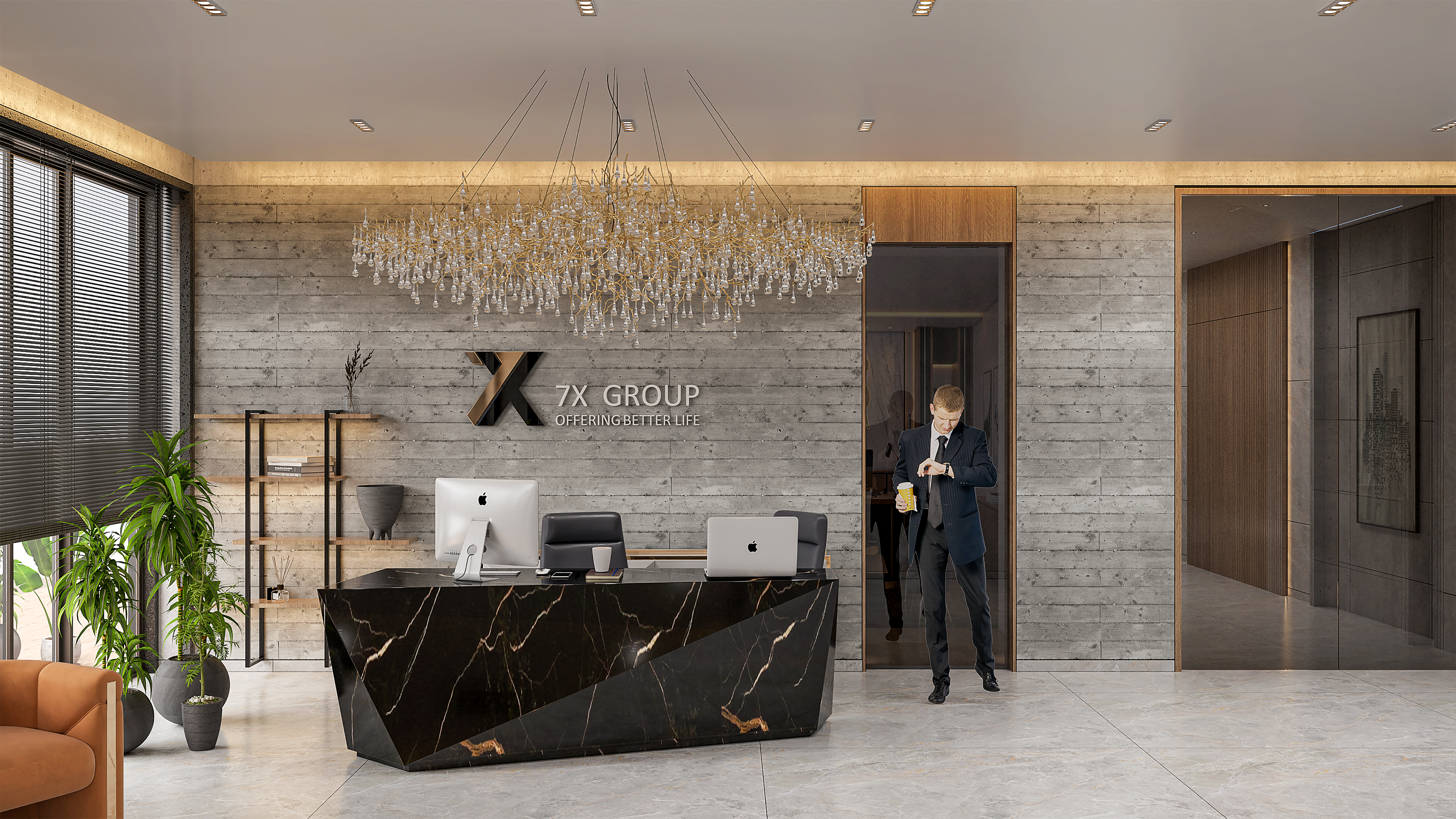 Luxurious Reception & Waiting area-0