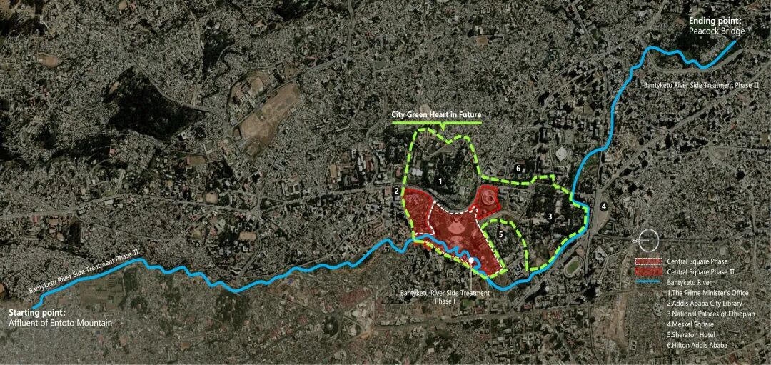 奋进40|埃塞俄比亚谢格尔公园友谊广场景观设计-7