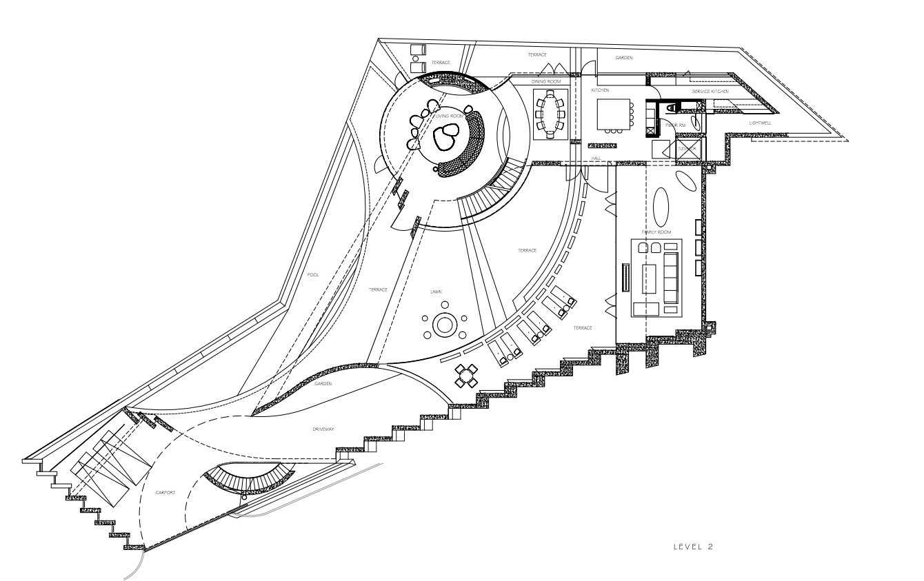 南加州“剃刀房子” | 现代奢华与自然优雅的融合-13