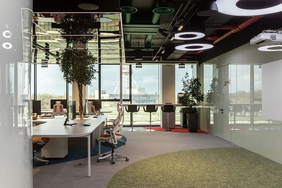 Academy DTEK 教育平台办公设计丨乌克兰基辅丨Sergey Makhno Architects-36