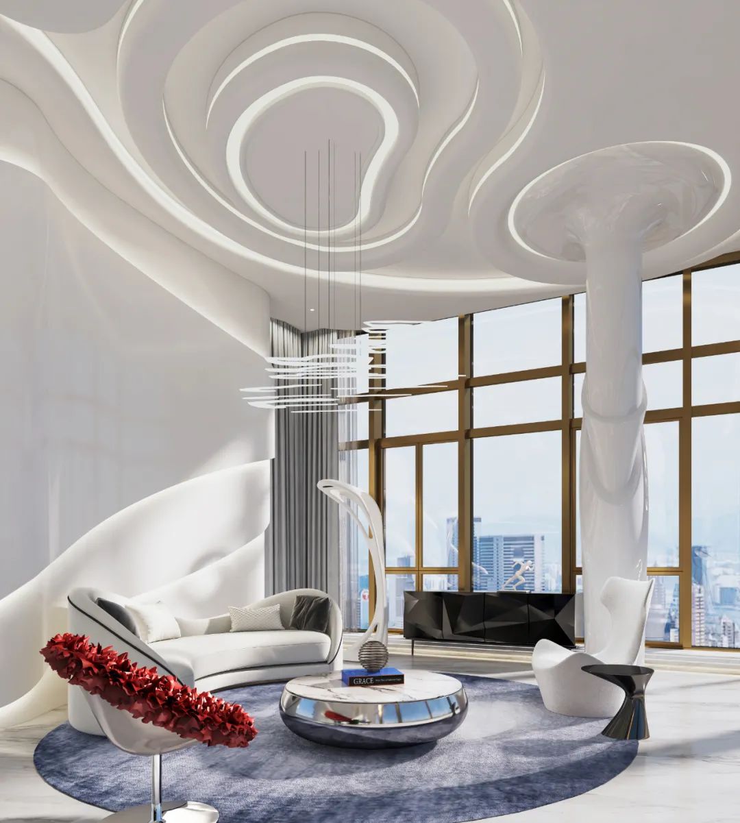 折衷主义的优雅住宅 · 金华市私人住宅设计丨中国金华丨OTL 本体建筑空间设计-92