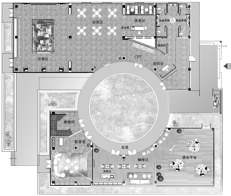 骏宏龙湾府·湖心艺术馆-35