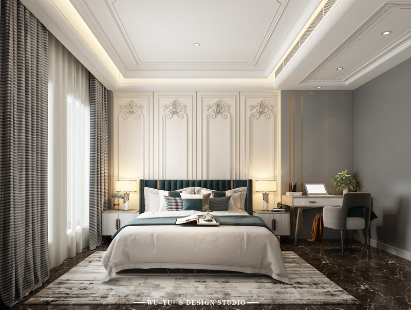 沉稳与大气的小奢私宅-1