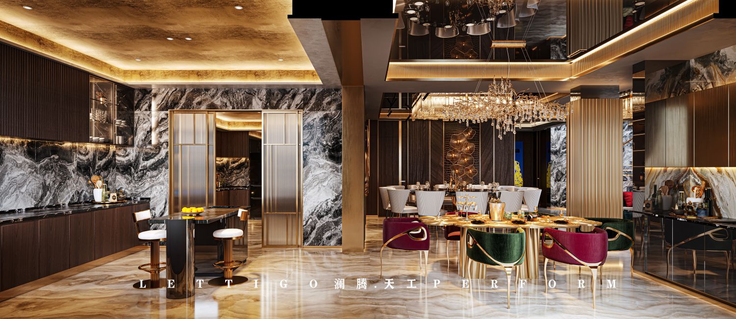 沉稳而不沉闷，奢而不俗的极致港式奢华别墅豪宅系列-1