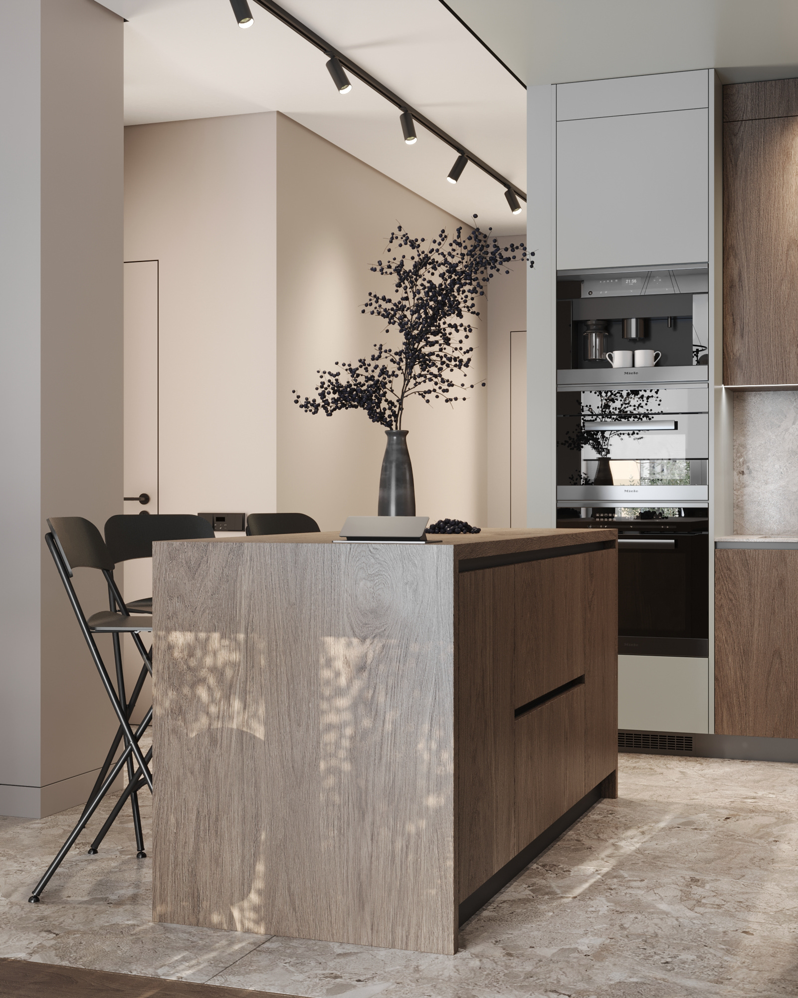 Contemporary Flat Design for Young Family-24