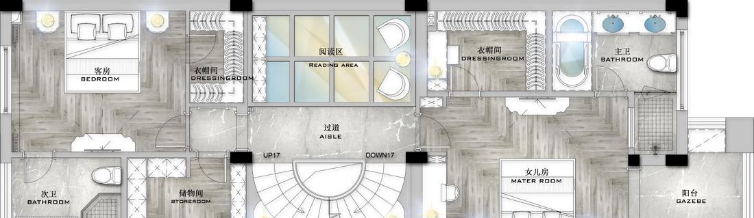 SC 设计事务所 | 融与容别墅改造 | 优化空间，提升居住体验-17