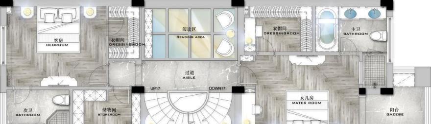 SC 设计事务所 | 融与容别墅改造 | 优化空间,提升居住体验-17
