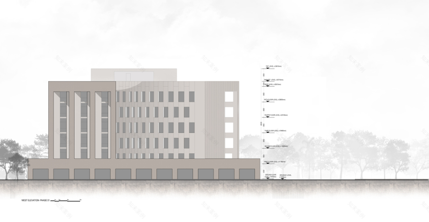 孟加拉道路和公路部外国援助项目办公楼丨框架建筑师-44