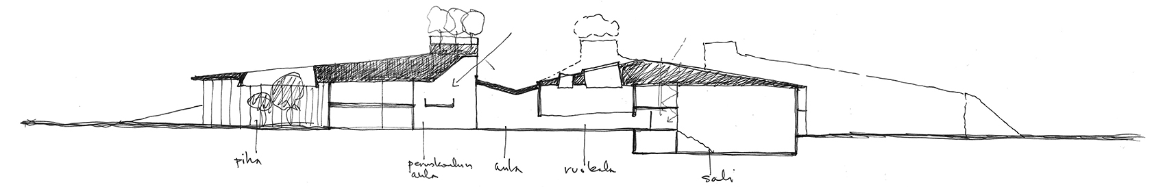 Kastelli 学校和社区中心丨芬兰奥卢丨Lahdelma & Mahlamäki Architects-44