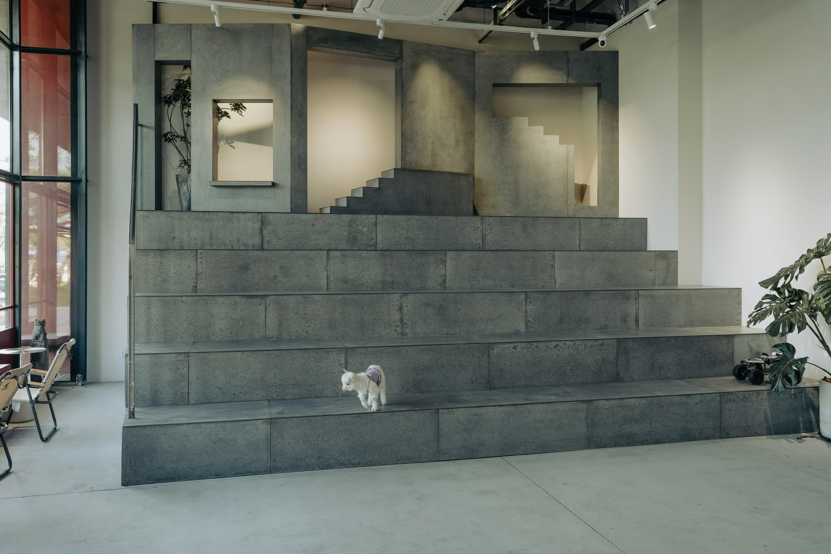 Teagenius新茶饮杭钢遗址公园店丨中国杭州丨微筑设计工作室(Microcosm_Arc Studio)-41