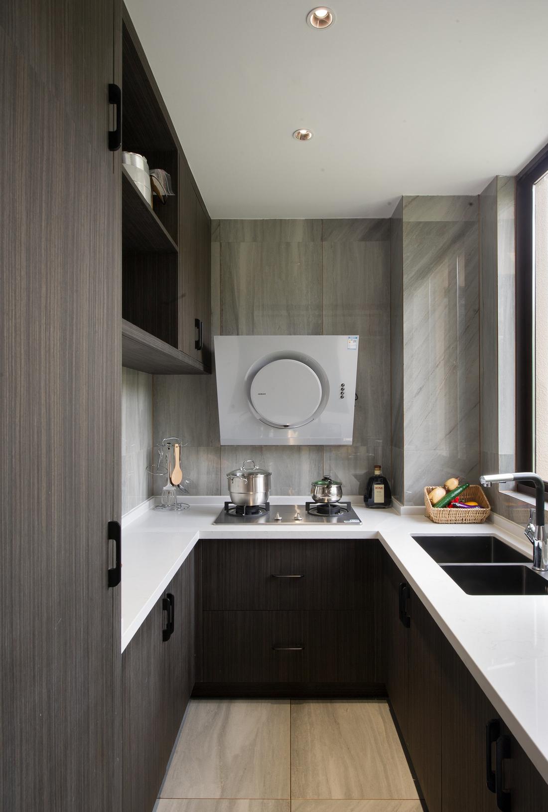 新中式四居室复式设计-17