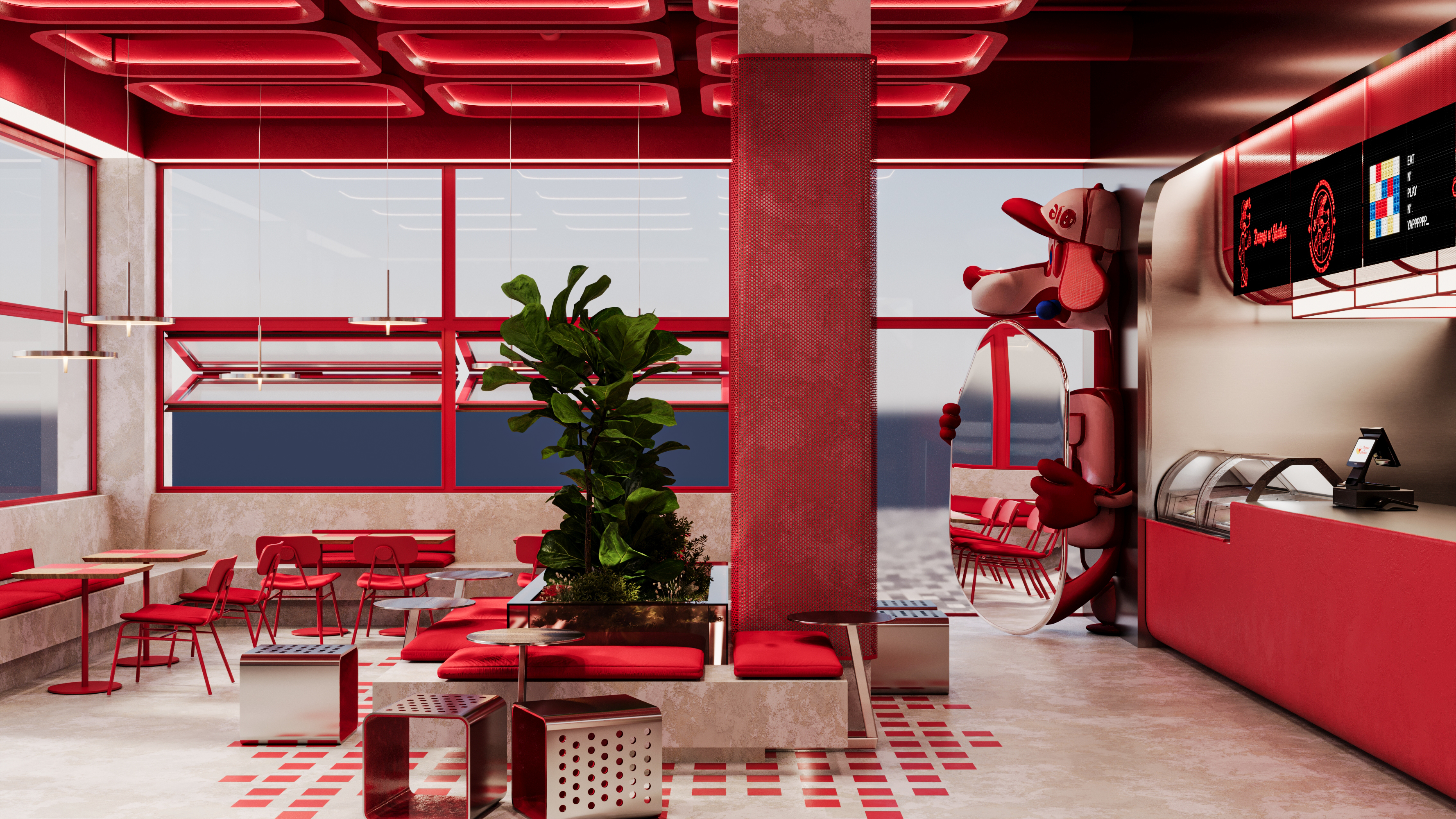 甜品店 Dawgs N Shakes-8