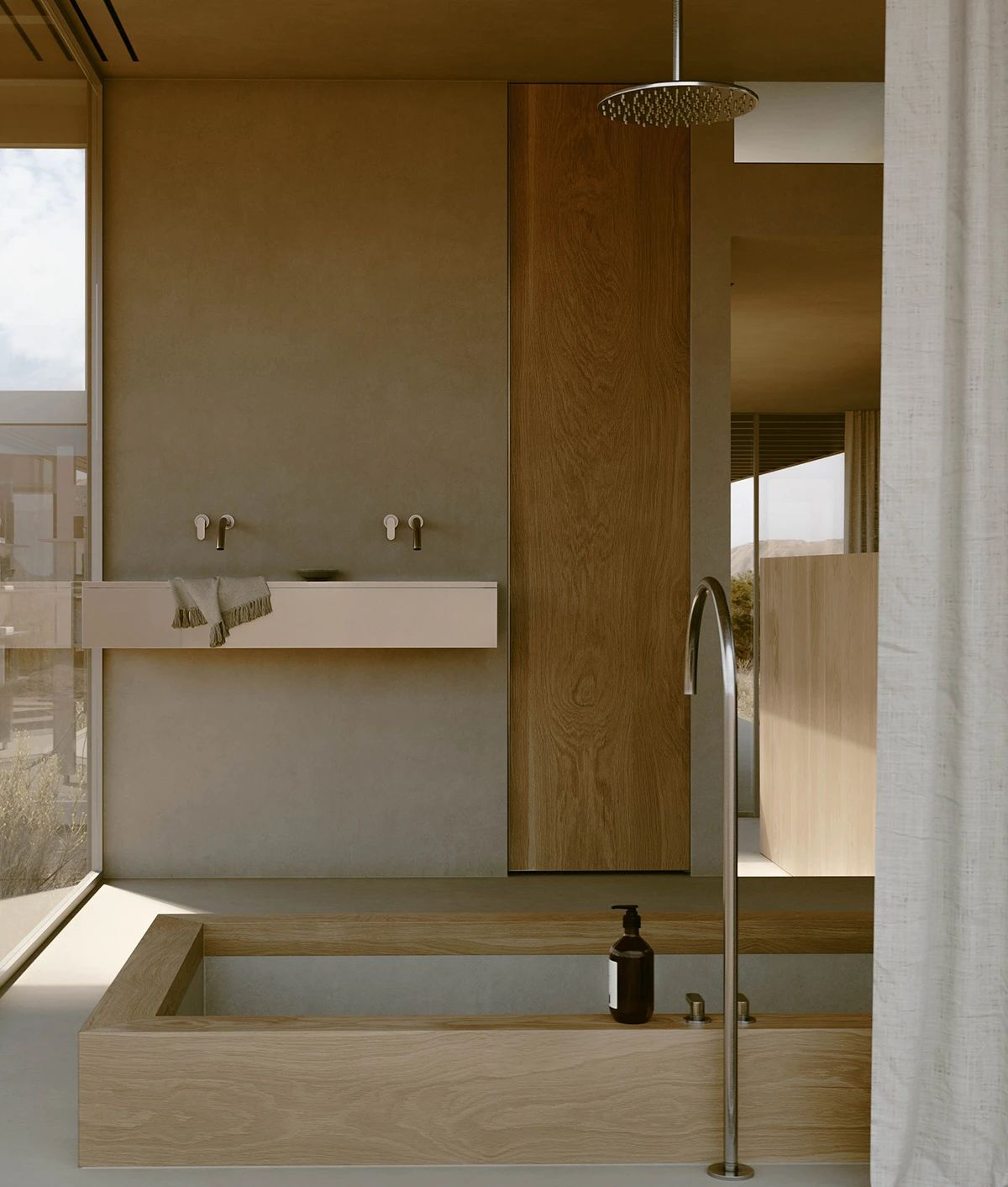 柔和典雅的自然之美，知名设计师打造原始风情住宅-5