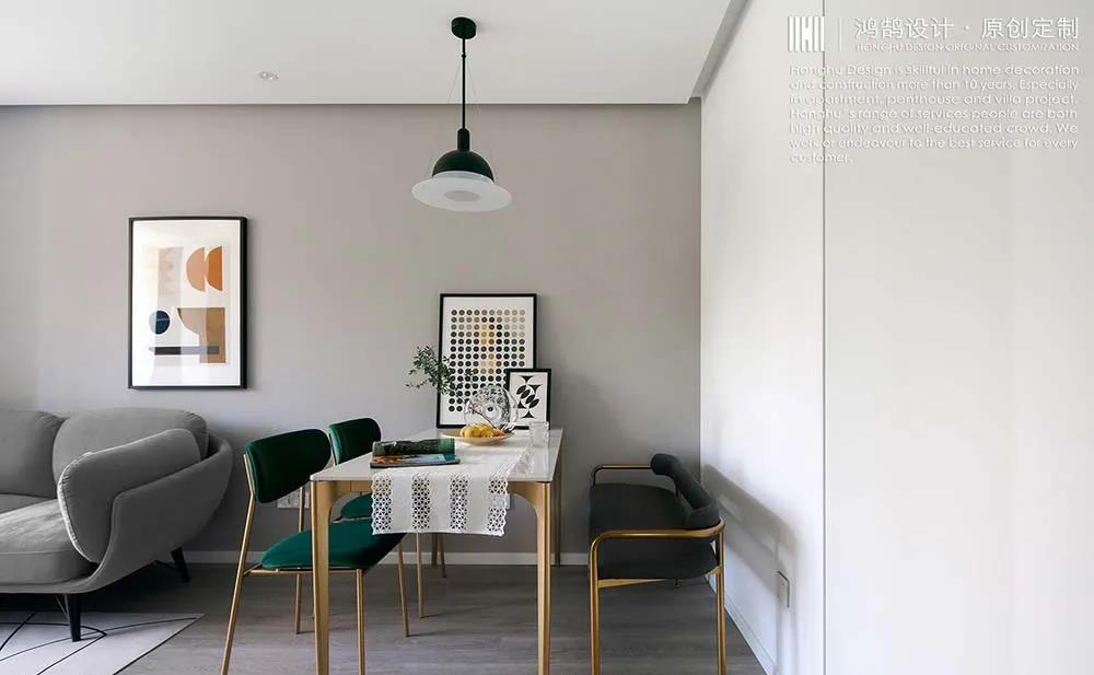 芜湖鸿鹄设计丨平层丨70㎡三口之家，客卧互换后宽敞明亮又舒适-6